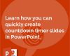 Powerpoint Countdown Vorlage Wunderbar Countdown Timer Slides In Powerpoint