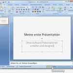 Powerpoint Fotoalbum Vorlage Genial Erste Folie Anlegen In Powerpoint 2007 Und Mit Inhalt Befüllen