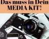 Press Kit Vorlage Beste Media Kit Gratis Download