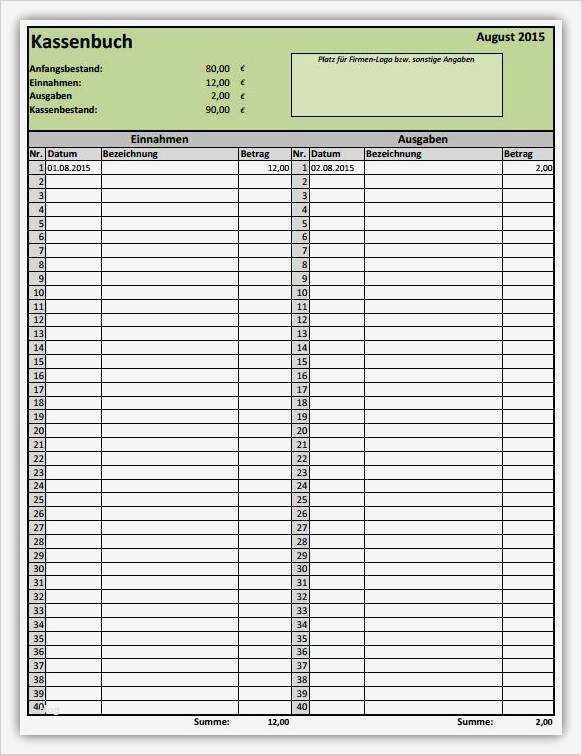 Private Buchhaltung Excel Vorlage Erstaunlich Excel ...