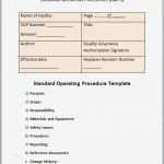 Private Signatur Vorlage Angenehm 37 Best Standard Operating Procedure sop Templates