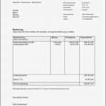 Proforma Rechnung Schweiz Vorlage Hübsch Rechnungsvorlage Schweiz Im Word &amp; Excel format Kostenlos