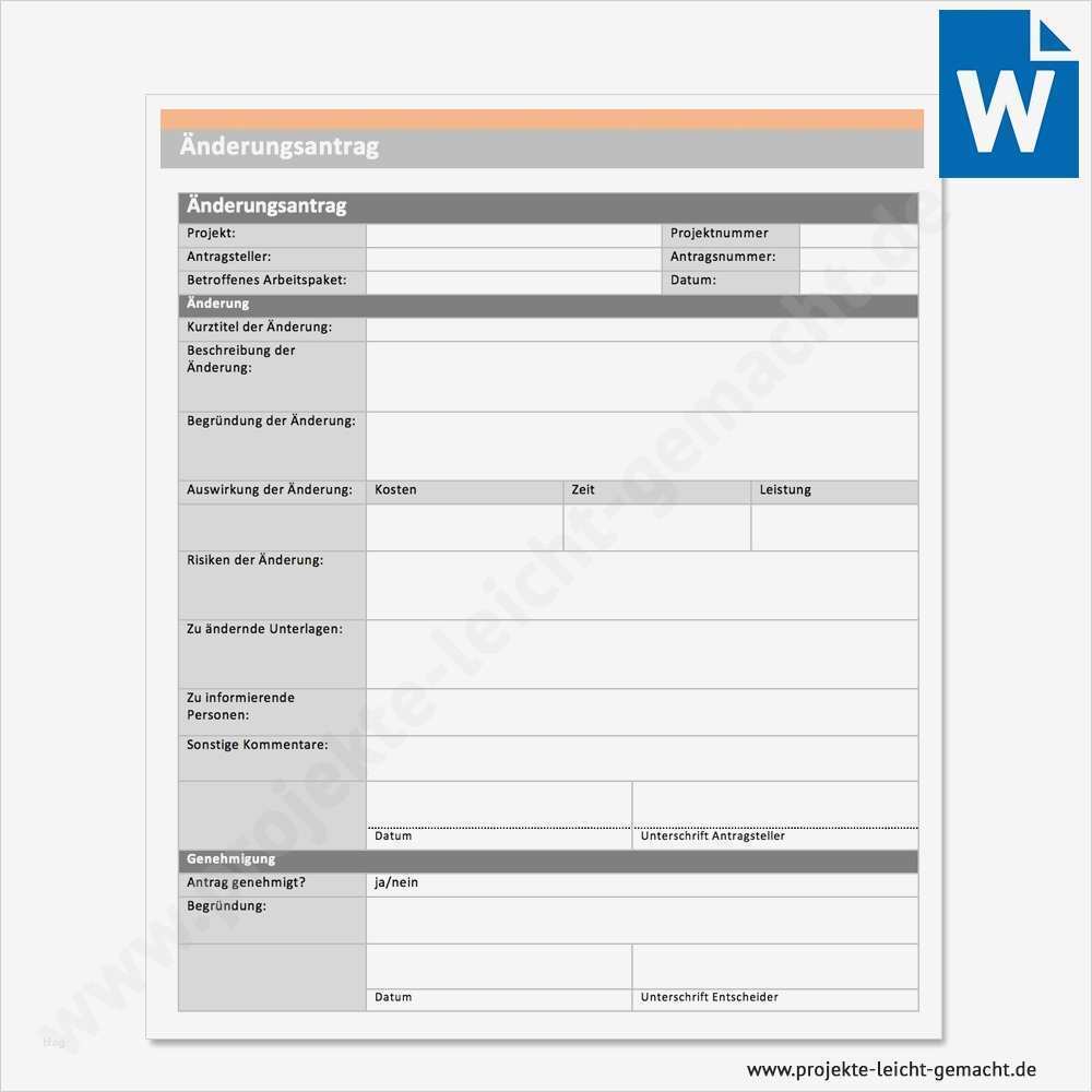 Niedlich Projektplan Word Vorlage Fotos Bilder für das