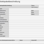 Projektsteckbrief Vorlage Excel Süß Projektmanagement24 Blog Arbeitspaketbeschreibung Als