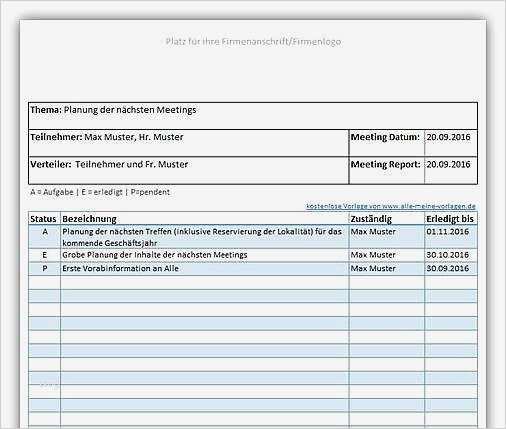 Protokoll Vorlage Word Download Einzigartig Protokoll Vorlage Excel Protokollvorlage Für Word &amp; Excel