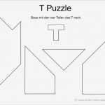 Puzzle Selber Machen Vorlage Download Beste Legespiel Tangram Vorlagen Ausdrucken Ausschneiden