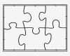 Puzzle Vorlage A4 Fabelhaft Joypac White Line Puzzle format A5 Zum Selbst Bemalen