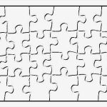 Puzzle Vorlage A4 Hübsch Printable Blank Puzzle Piece Template School