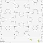 Puzzle Vorlage A4 Schönste Texture Empty White Jigsaw Puzzle Stock Image Of