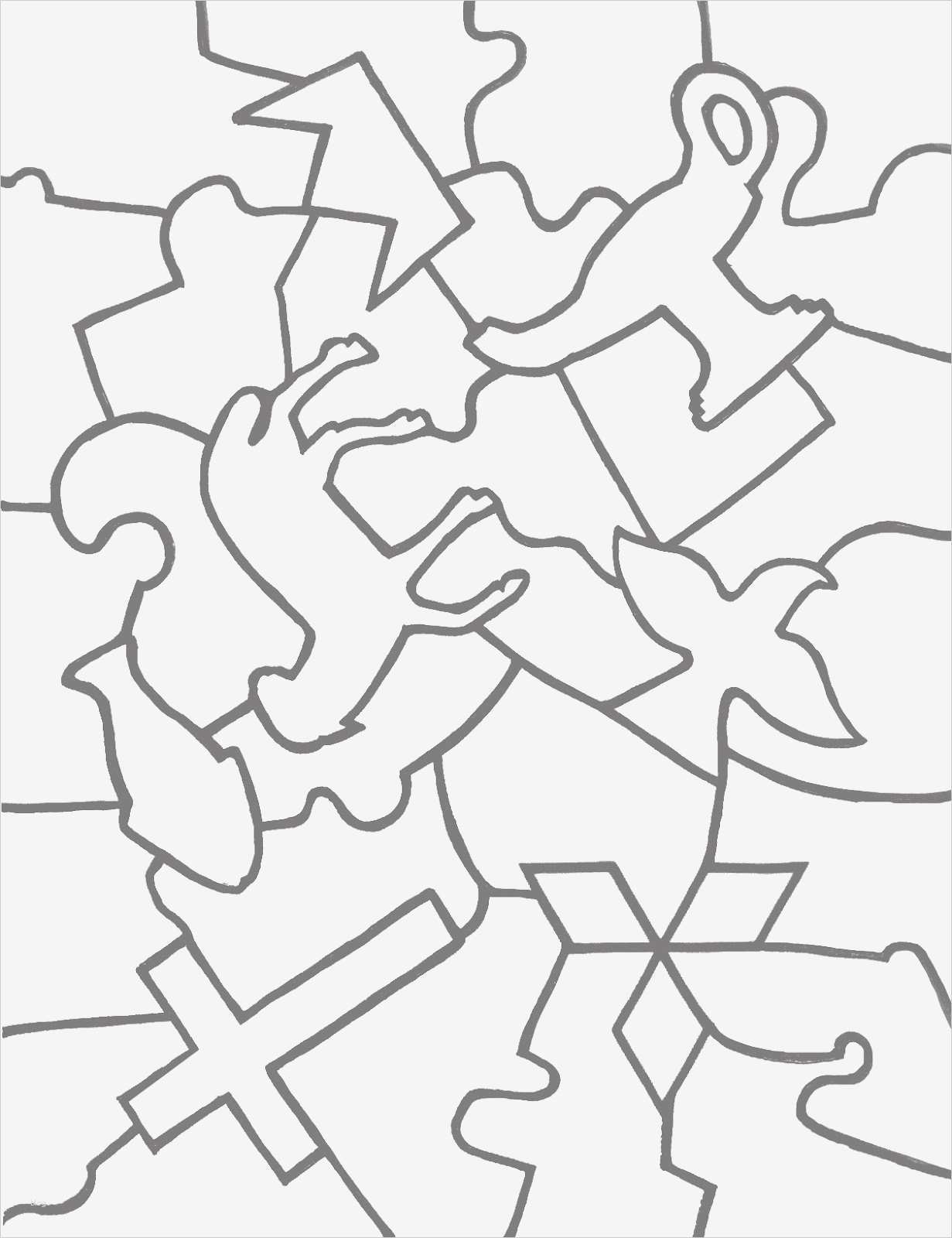 Paper Jigsaw Puzzle Templates