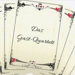 Quartett Selber Machen Vorlage Neu Hochzeitsspiel Gast Quartett