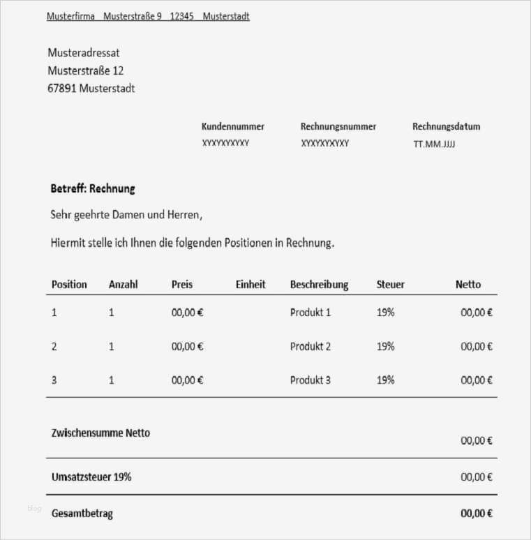 Rechnung Word Vorlage Kostenlos Schönste Rechnung Für Freiberufler Vorlage &amp; Muster