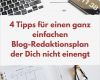 Redaktionsplan Vorlage 2018 Beste 4 Tipps Für Einen Ganz Einfachen Blog Redaktionsplan