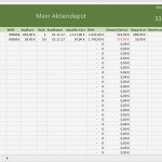 Reklamationsbearbeitung Vorlagen Excel Angenehm Aktien Verwalten Und Kurse Checken