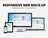 Responsive Webdesign Vorlagen Bewundernswert Responsive Web Mock Up Product Mockups On Creative Market