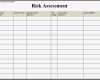 Risk assessment Vorlage Beste Risk assessment Template