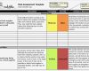 Risk assessment Vorlage Beste Risk assessment Template