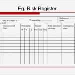 Risk assessment Vorlage Luxus Hazard Risk Register Template Risk Register Template Word