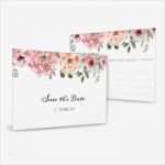 Save the Date Email Vorlage Geburtstag Genial Vintage Save the Date Karte Mit Blumen Im Aquarellstil