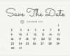 Save the Date Kostenlose Vorlage Cool Diy Save the Date Karte Freebie Zum Ausdrucken Mrs Bridal