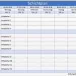 Schichtplan Excel Vorlage 3 Schichten Beste Schichtplan Vorgaben Vorlage Muster Beispiel