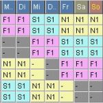 Schichtplan Excel Vorlage 3 Schichten Süß Schichtmodell Eines Produktionsbetriebs