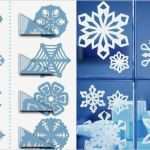 Schneekristalle Vorlagen Schneiden Erstaunlich Schneeflocken Basteln Und Wohnung Zu Weihnachten Schön
