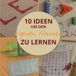 Schreiben Lernen Kindergarten Vorlagen Genial Namen Erkennen Und Schreiben Lernen – Eine Hand Voll