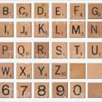 Scrabble Buchstaben Vorlage Genial Vintage Scrabble Buchstaben Instant Download Digitale