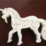 Scroll Saw Vorlagen Luxus Unicorn Puzzle Done On My Scroll Saw