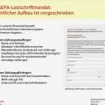 Sepa Basis Lastschriftmandat Vorlage Erstaunlich Mandat Fr Einmalige Lastschriften Wolfenbttel