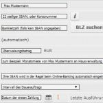 Sepa Lastschriftmandat änderung Der Bankverbindung Vorlage Angenehm Dauerauftrag