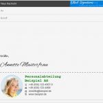 Signatur Outlook Vorlage Erstaunlich Outlook Synchronisieren Professionelle Gmail Signaturen