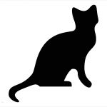 Silhouette Portrait Vorlagen Kostenlos Fabelhaft Linelabels Clip Art Cat Silhouette