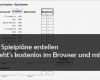 Spielplan Erstellen Excel Vorlage Schön Spielpläne Erstellen Line Und Vorlagen Für Excel