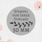 Stempel Nach Eigener Vorlage Fabelhaft Holzstempel Von Eigener Vorlage Ø 50mm