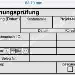 Stempel Pdf Vorlage Schön Buchungsstempel Schnell Stempel