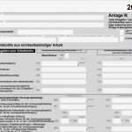 Steuererklärung Vorlage 2017 Best Of Anlage N Zur Est Erklärung 2017 Pdf Vorlage Download