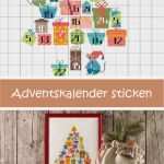 Sticken Vorlagen Weihnachten Einzigartig Adventskalender Aus Geschenken Sticken Sticken