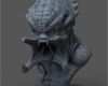 Stl Vorlagen Free Bewundernswert Free Obj Model Predator Bust Sculpture