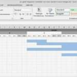 Stunden Vorlage Excel Neu Projektmanagement Ein Gantt Diagramm Innerhalb Von 1