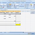 Summen Und Saldenliste Vorlage Großartig Rechnen Und Automatische formelerstellung In Excel