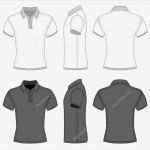 T Shirt Design Vorlage Angenehm Mens Polo Shirt and T Shirt Design Templates — Vetor De