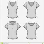 T Shirt Design Vorlage Luxus Vektor Design Schablonen Satz Das T Shirt Der Frauen