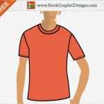 T Shirt Design Vorlagen Kostenlos Genial Free Vector orange T Shirt Design Vorlage