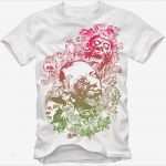 T Shirt Design Vorlagen Kostenlos Wunderbar Floralzombienightmaretshirtdesign