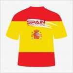 T Shirt Design Vorlagen Kostenlos Wunderbar Spanien T Shirt Design Vektor