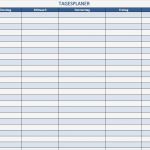 Tagesplan Excel Vorlage Großartig Excel Terminplaner Vorlagen Kostenlos