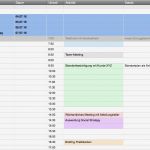 Tagesplan Excel Vorlage Neu Excel Terminplaner Vorlagen Kostenlos