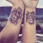 Tattoo Schlüsselbein Vorlagen Angenehm Bildergebnis Für Lion Couple Tattoos Tattoo